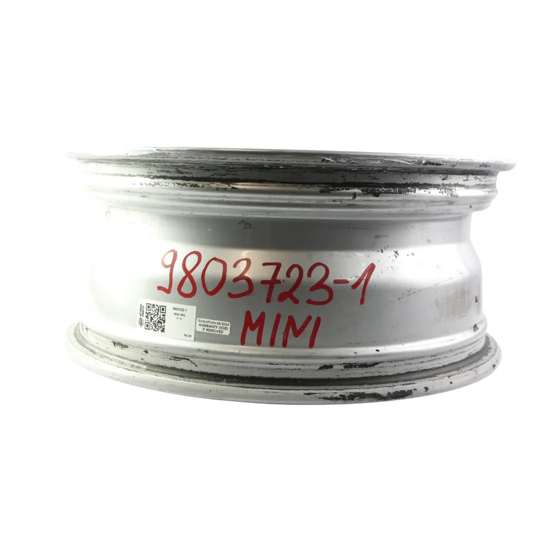 Alloy Rim 17" 7J 5-Star Double Spoke 124 ET:50 to Mini R60 R61 Silver Wheel with Part number 9803723 Mini R60 R61 Silver Wheel Alloy Rim 17" 7J 5-Star Double Spoke 124 ET:50 - SKU 9803723-1 - Part number 9803723