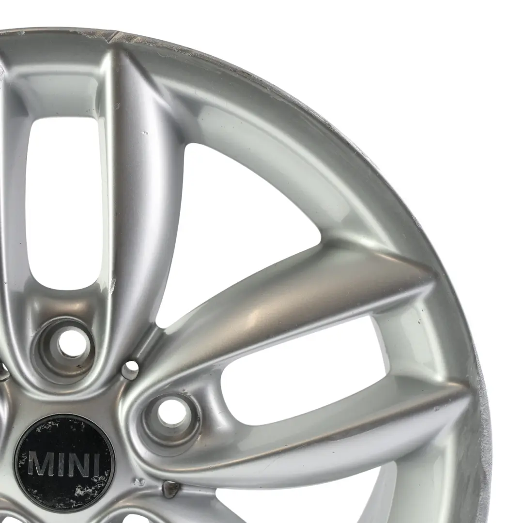 llanta aleación plata 17 "7J 5-Star doble radio 124 ET:50 para Mini R60 R61 con número de pieza 9803723 Mini R60 R61 llanta aleación plata 17 "7J 5-Star doble radio 124 ET:50 - SKU 9803723-1 - Número de pieza 9803723