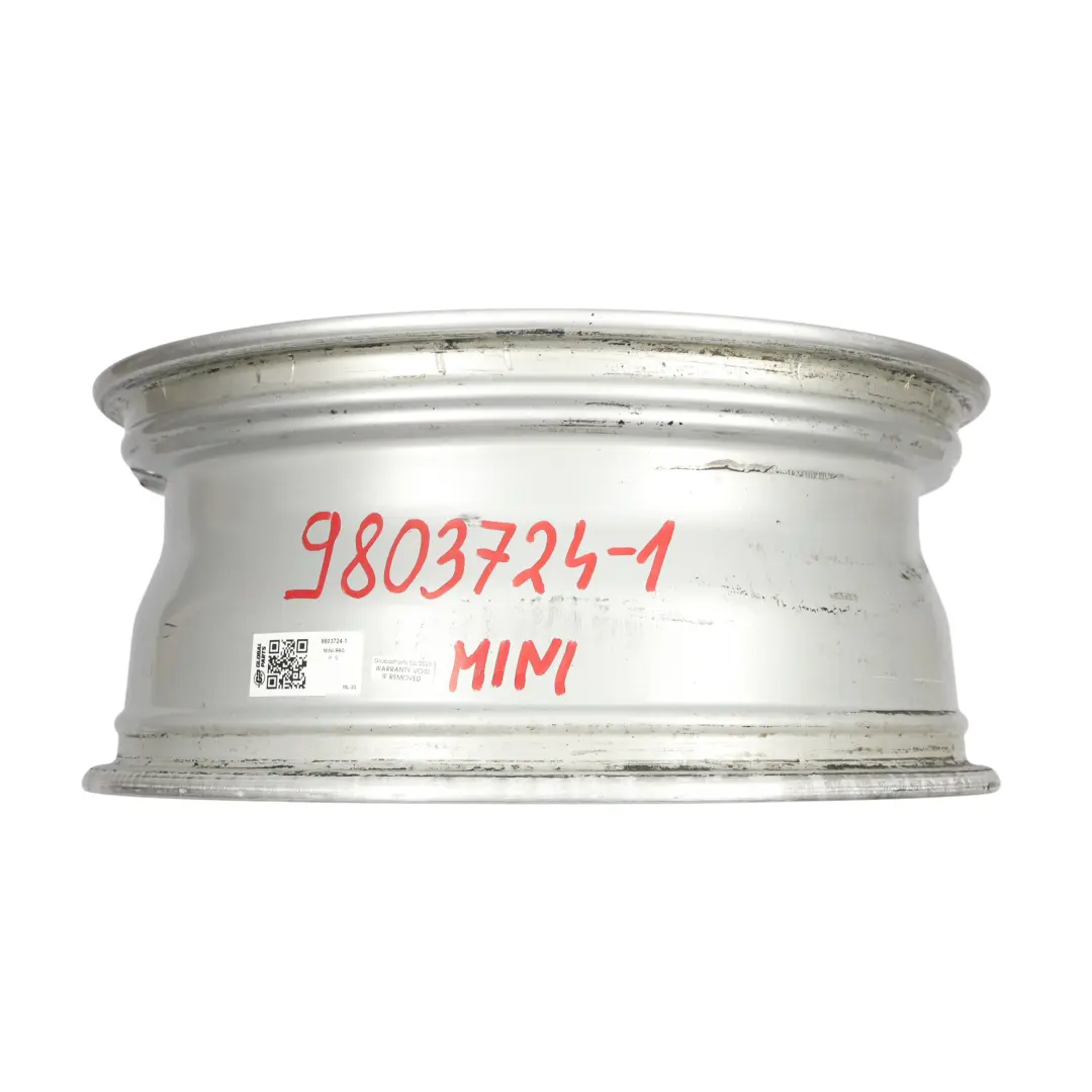 Mini R60 R61 Llanta De aleacion plateada 18" ET:52 7,5J Turbo Fan 126 - SKU 9803724-1 - Número de pieza 9803724