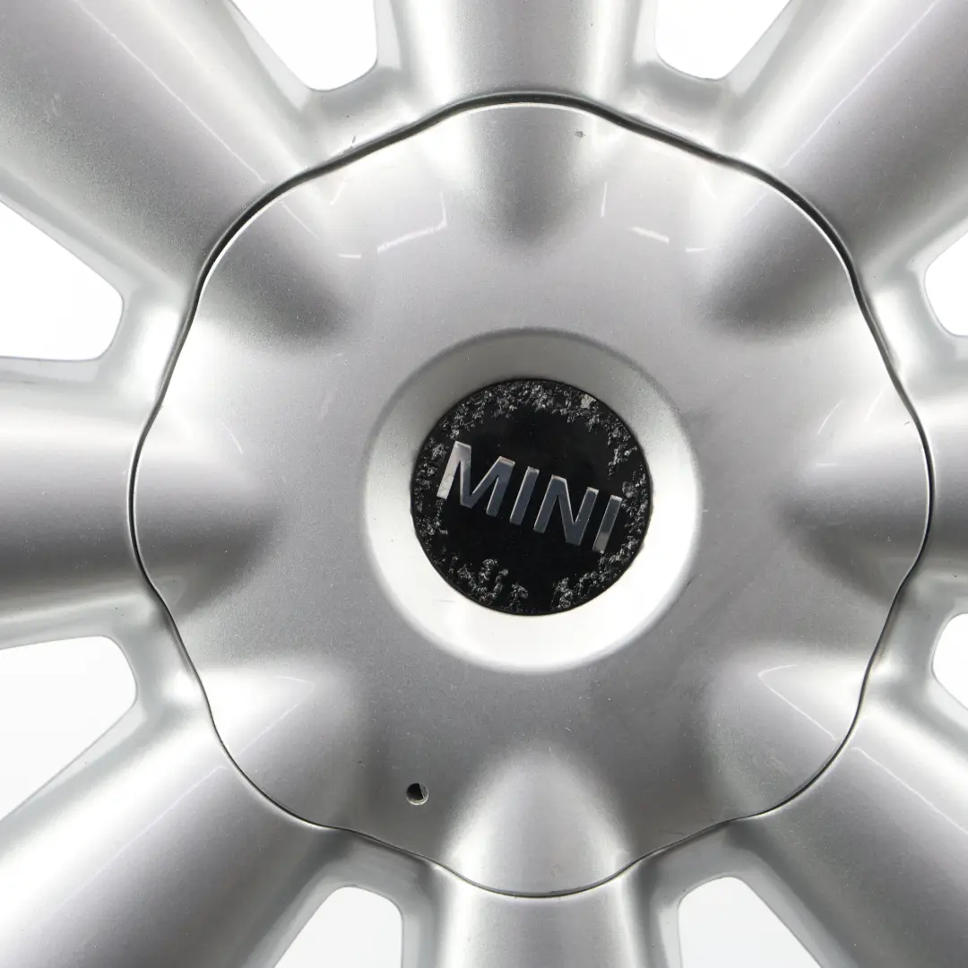 Mini Cooper R60 R61 Silber Alu Felge Alufelge 18" ET:52 7,5J Turbo Fan 126 - SKU 9803724-1 - Teilenummer 9803724