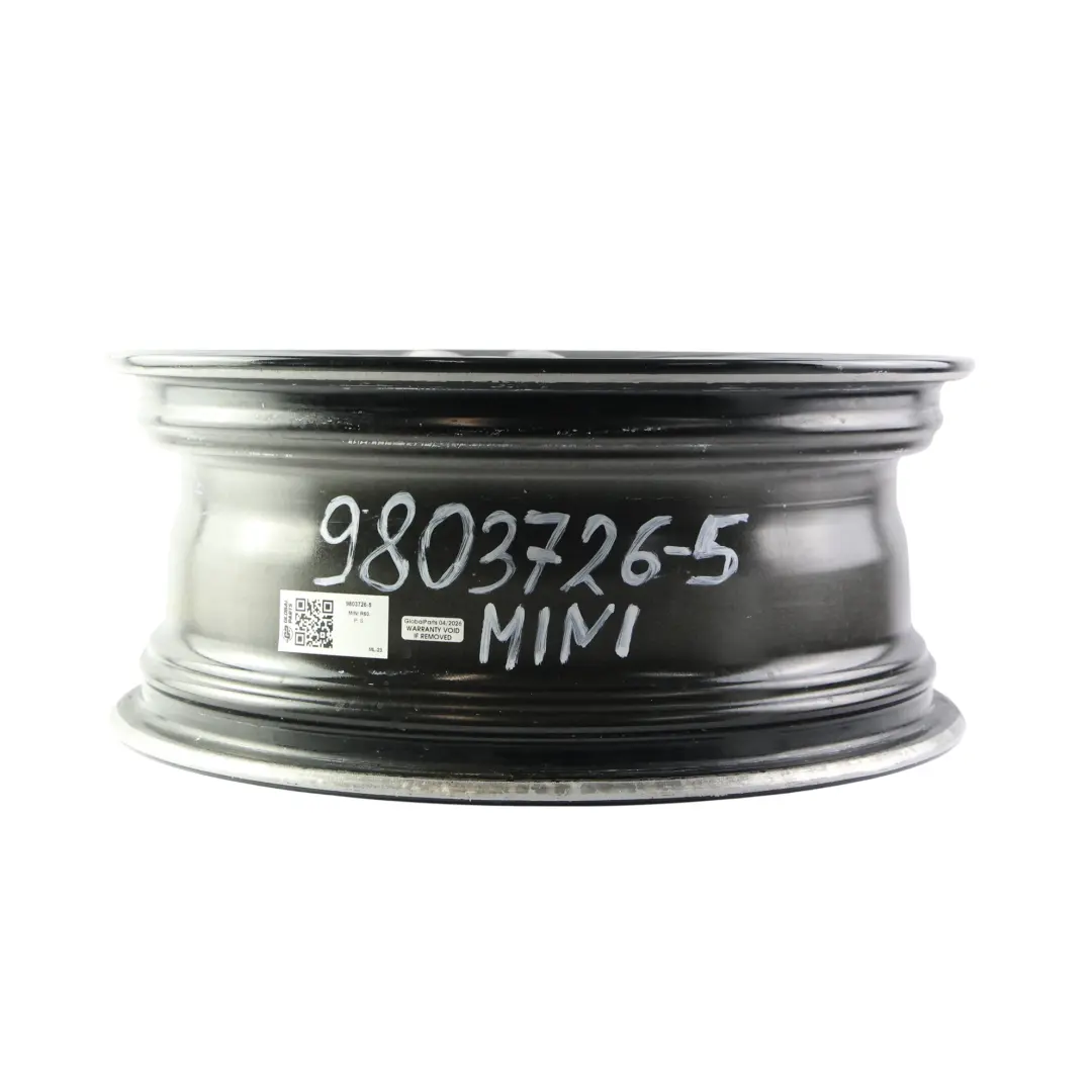 Mini Cooper R60 R61 Llanta Aleación Negra 17" 7J ET:50 5 Estrellas Radios 124 - SKU 9803726-5 - Número de pieza 9803726