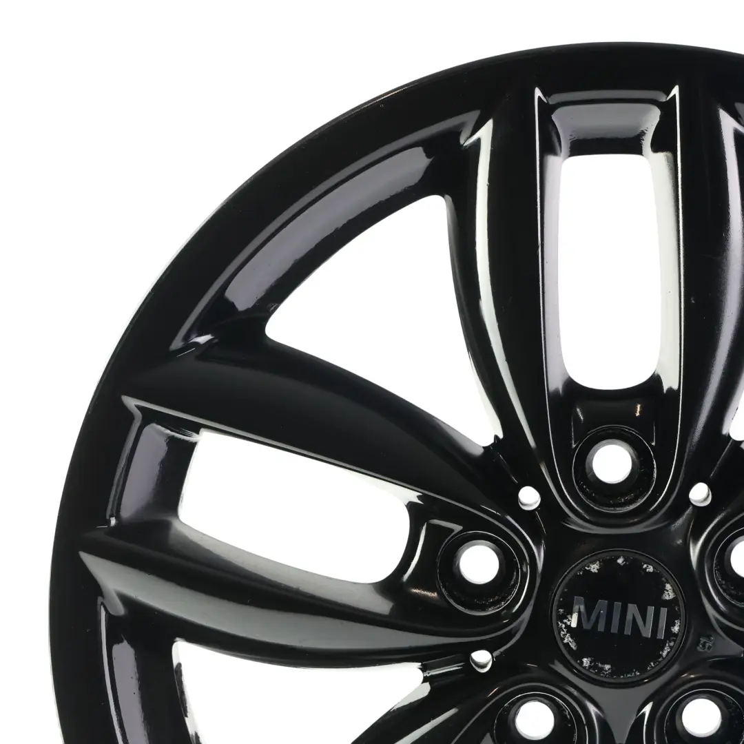 Mini Cooper R60 R61 Cerchio In Lega Nero 17" 7J ET:50 5-Star Double Spoke 124 - SKU 9803726-5 - Numero di parte 9803726