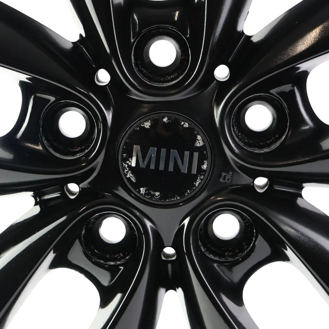 Mini Cooper R60 R61 Jante Alliage Noir 17 Pouces 7J ET:50 5 Branches Doubles 124 - SKU 9803726-5 - Numéro de pièce 9803726