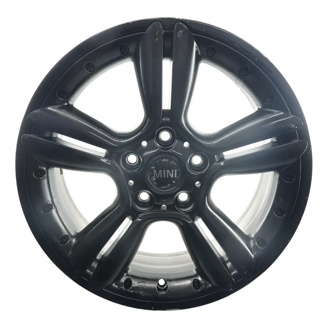 Cerchio in lega nero 18" ET:52 7,5J 5-Star Doppie razze 127 per Mini Cooper R60 R61 con numero di parte 9803727 Mini Cooper R60 R61 Cerchio in lega nero 18" ET:52 7,5J 5-Star Doppie razze 127 - SKU 9803727-2 - Numero di parte 9803727