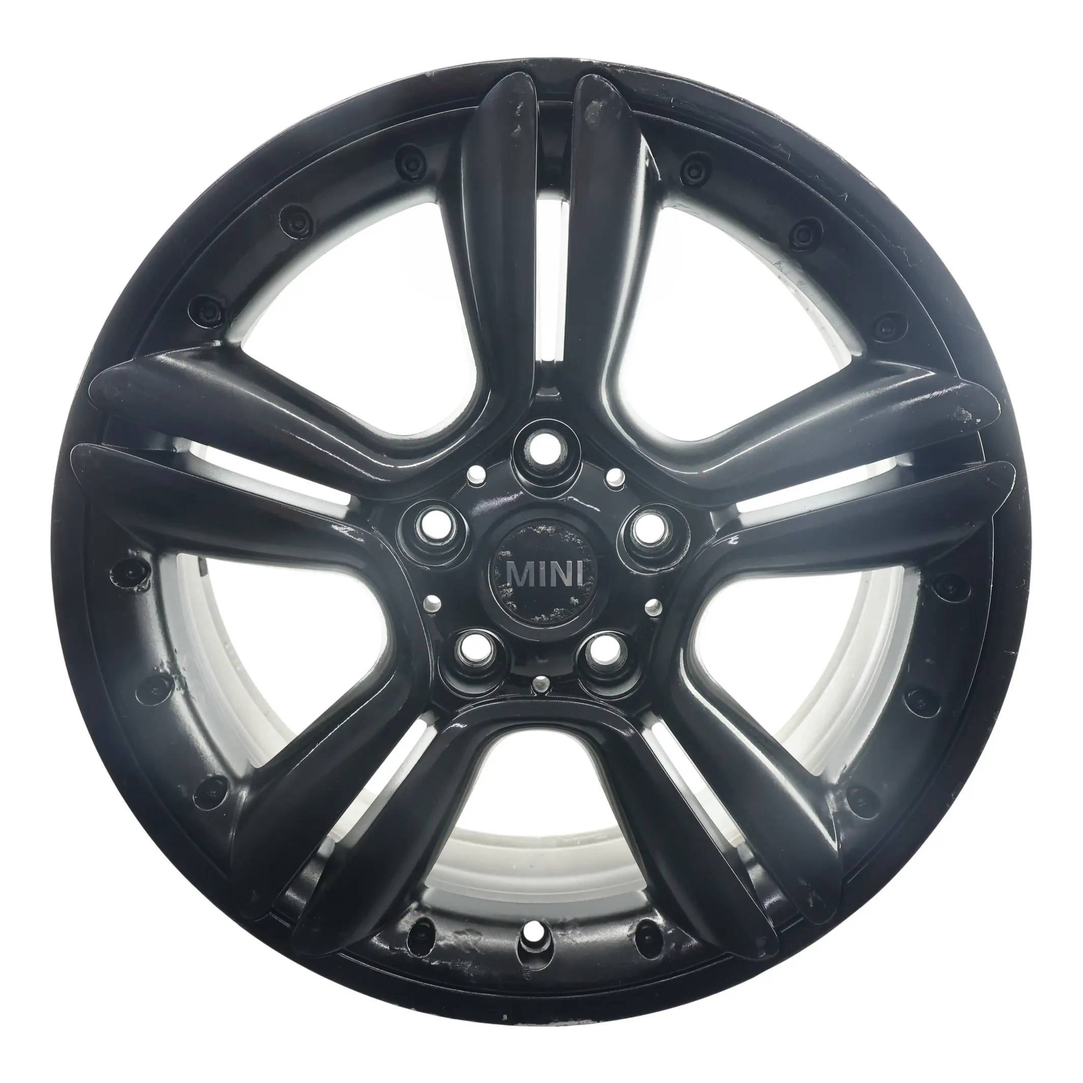 Mini Cooper R60 R61 Jante noire alliage 18" ET:52 7,5J 5-Star Double Spoke 127