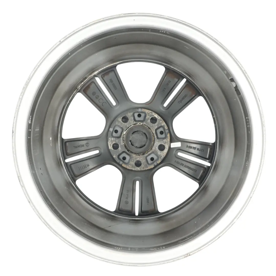 Schwarz Alufelge 18" ET:52 7,5J 5-Stern Doppelspeiche 127 für Mini Cooper R60 R61 mit Teilenummer 9803727 Mini Cooper R60 R61 Schwarz Alufelge 18" ET:52 7,5J 5-Stern Doppelspeiche 127 - SKU 9803727-2 - Teilenummer 9803727