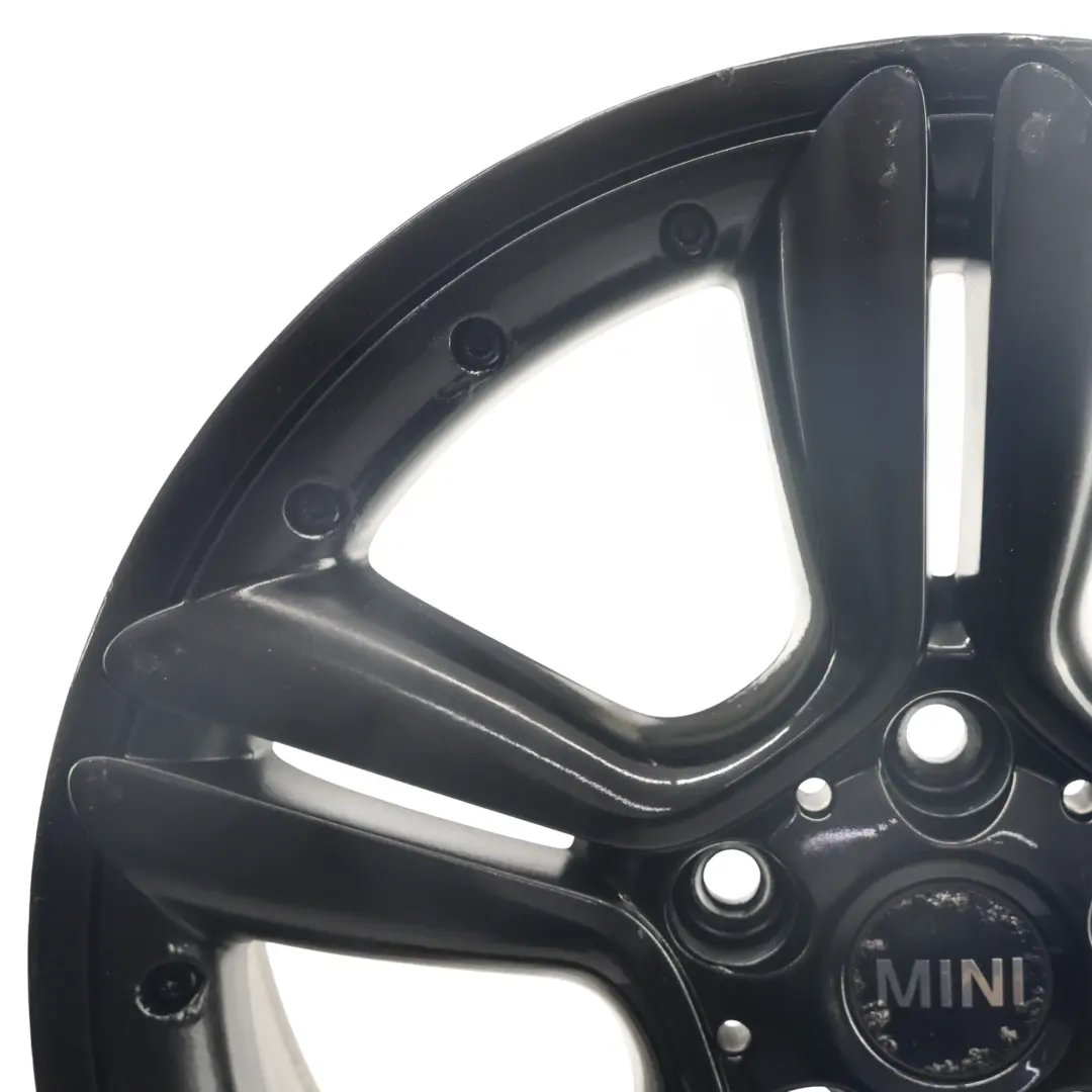 Mini Cooper R60 R61 Jante noire alliage 18" ET:52 7,5J 5-Star Double Spoke 127 - SKU 9803727-2 - Numéro de pièce 9803727