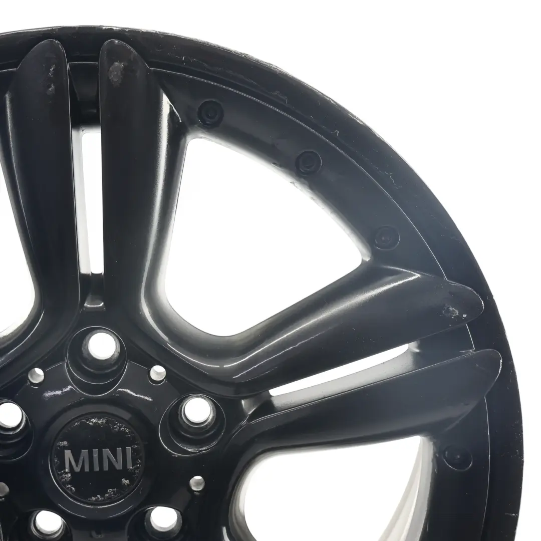 Llanta aleación negra 18" ET:52 7,5J 5-Star Doble Radio 127 para Mini Cooper R60 R61 con número de pieza 9803727 Mini Cooper R60 R61 Llanta aleación negra 18" ET:52 7,5J 5-Star Doble Radio 127 - SKU 9803727-2 - Número de pieza 9803727