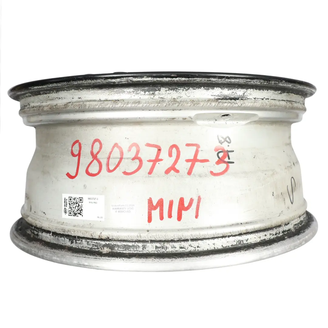 Mini Cooper R60 R61 Schwarz Alufelge 18" 7,5J ET:52 5-Stern Doppelspeiche 127 - SKU 9803727-3 - Teilenummer 9803727