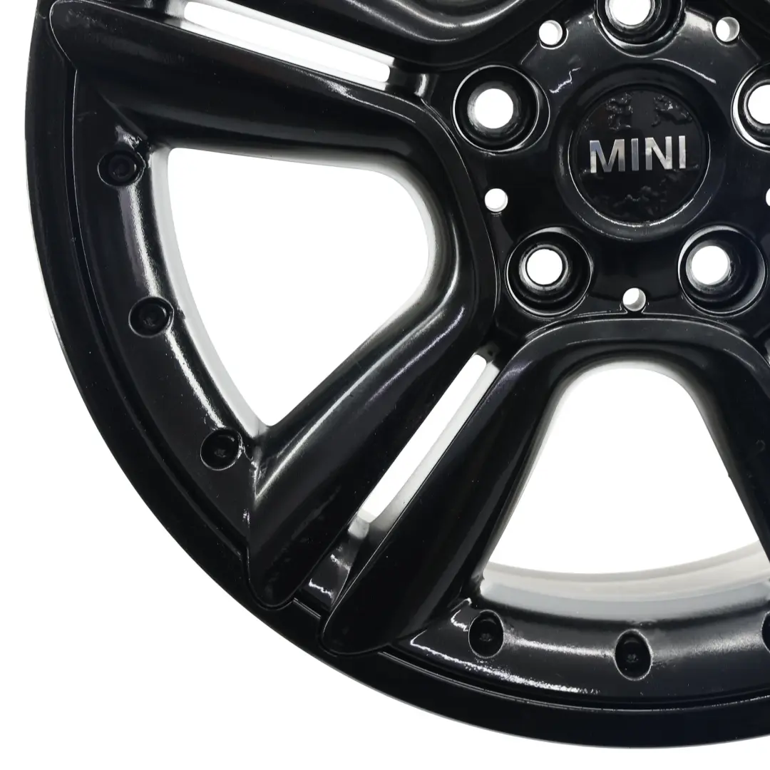 Schwarz Alufelge 18" 7,5J ET:52 5-Stern Doppelspeiche 127 für Mini Cooper R60 R61 mit Teilenummer 9803727 Mini Cooper R60 R61 Schwarz Alufelge 18" 7,5J ET:52 5-Stern Doppelspeiche 127 - SKU 9803727-3 - Teilenummer 9803727