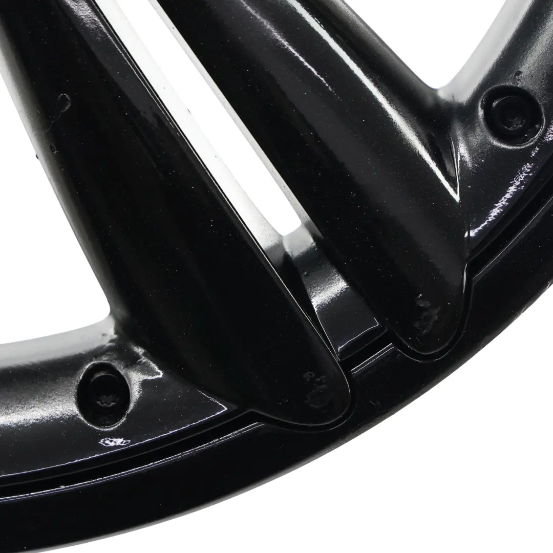 Schwarz Alufelge 18" 7,5J ET:52 5-Stern Doppelspeiche 127 für Mini Cooper R60 R61 mit Teilenummer 9803727 Mini Cooper R60 R61 Schwarz Alufelge 18" 7,5J ET:52 5-Stern Doppelspeiche 127 - SKU 9803727-3 - Teilenummer 9803727