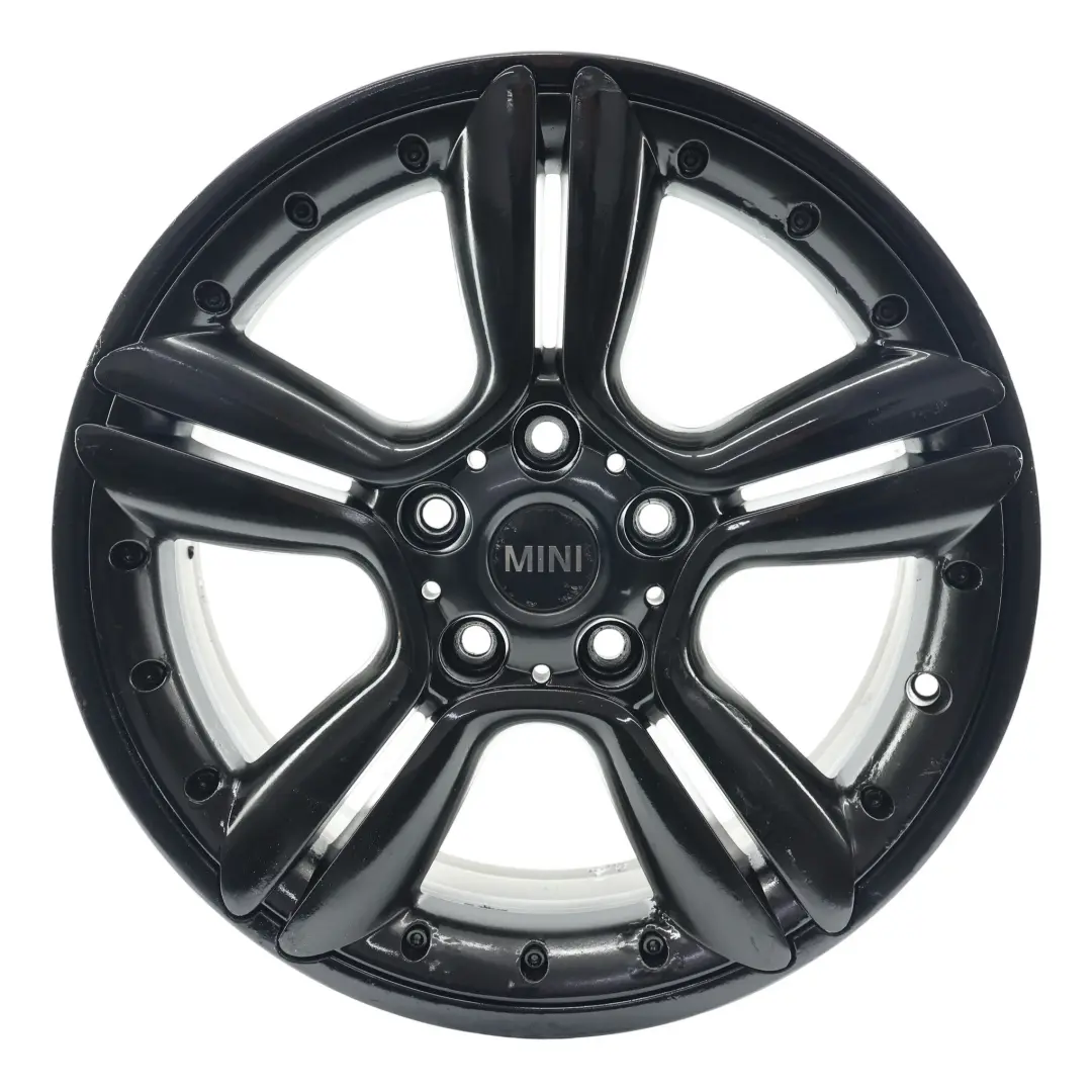 Llanta Aleación Negra 18" ET:52 7,5J 5 Estrellas Radios 127 para Mini Cooper R60 R61 con número de pieza 9803727 Mini Cooper R60 R61 Llanta Aleación Negra 18" ET:52 7,5J 5 Estrellas Radios 127 - SKU 9803727-4 - Número de pieza 9803727