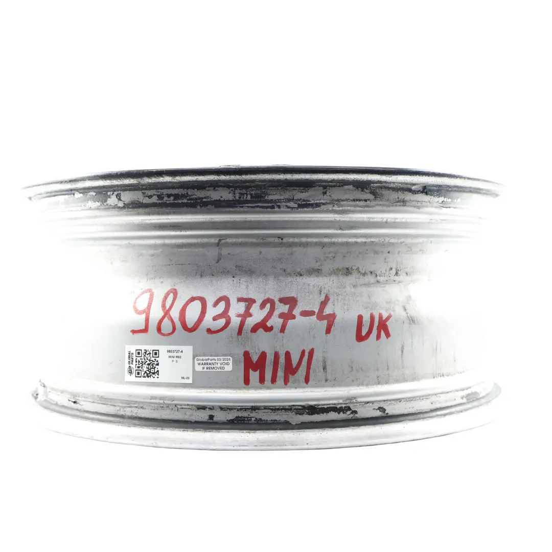 Alufelge Schwarz 18" ET:52 7,5J 5-Stern Doppelspeiche 127 für Mini Cooper R60 R61 mit Teilenummer 9803727 Mini Cooper R60 R61 Alufelge Schwarz 18" ET:52 7,5J 5-Stern Doppelspeiche 127 - SKU 9803727-4 - Teilenummer 9803727