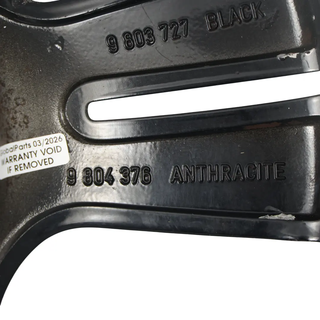 Anthracite Wheel Alloy Rim 18" 7.5J ET:52 Double Spoke 127 to Mini R60 R61 with Part number 9804376 Mini R60 R61 Anthracite Wheel Alloy Rim 18" 7.5J ET:52 Double Spoke 127 - SKU 9804376-3 - Part number 9804376