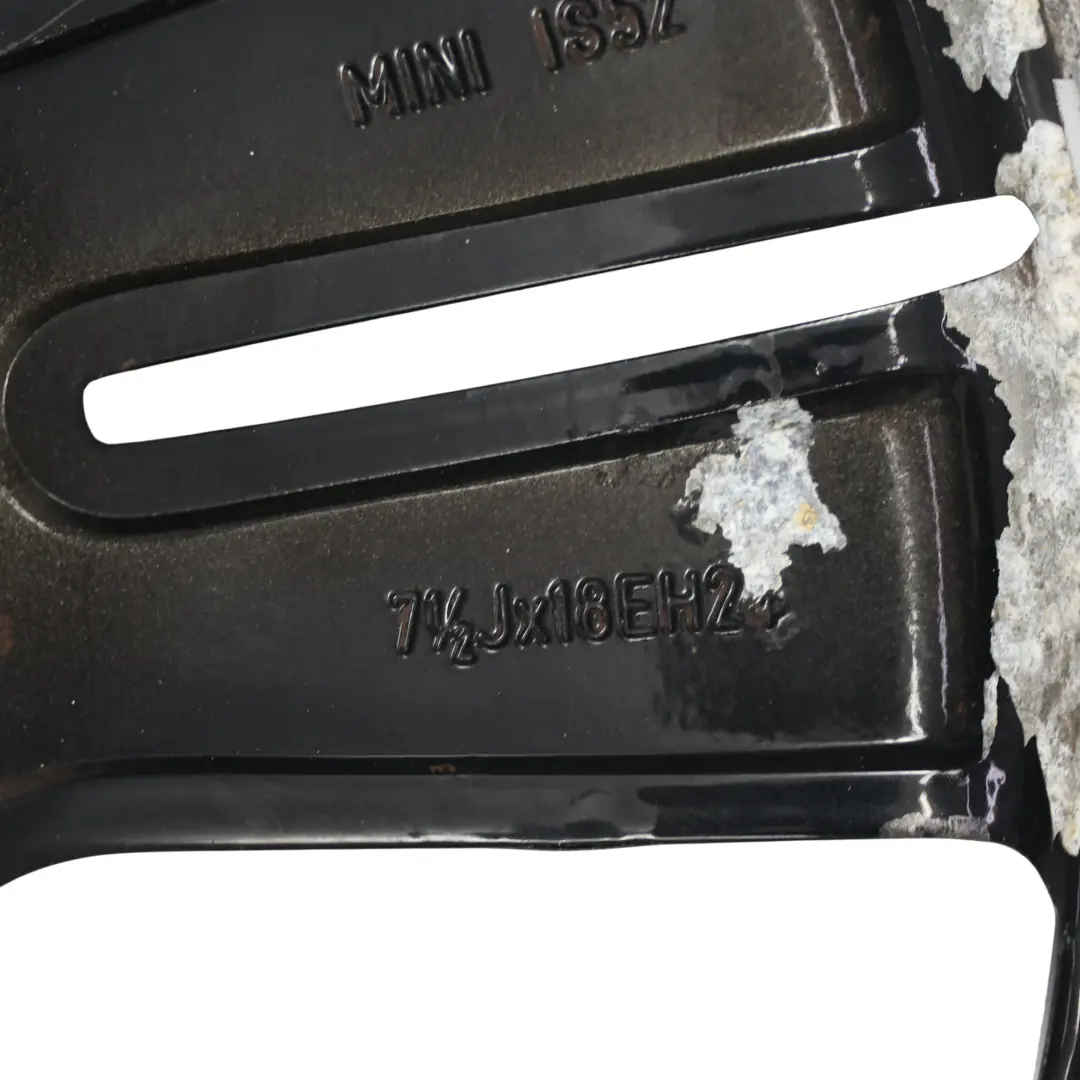 Mini R60 R61 Anthracite Wheel Alloy Rim 18" 7.5J ET:52 Double Spoke 127 - SKU 9804376-3 - Part number 9804376