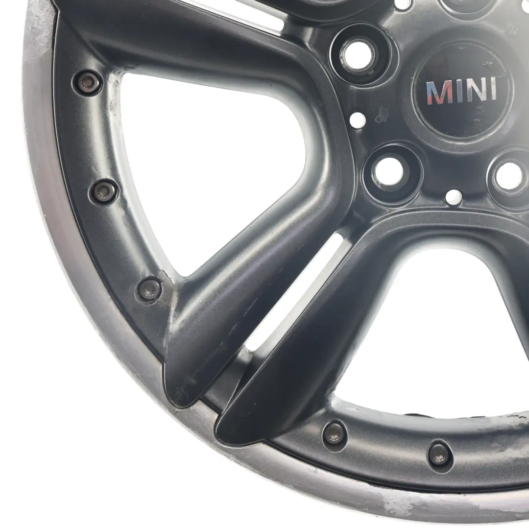 Mini R60 R61 Anthracite Wheel Alloy Rim 18" 7.5J ET:52 Double Spoke 127 - SKU 9804376-3 - Part number 9804376