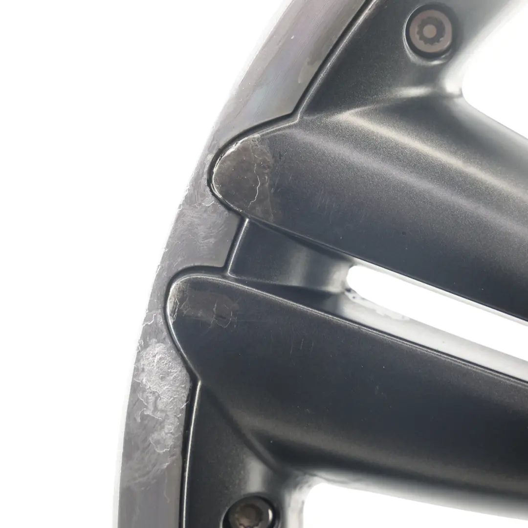 Anthracite Wheel Alloy Rim 18" 7.5J ET:52 Double Spoke 127 to Mini R60 R61 with Part number 9804376 Mini R60 R61 Anthracite Wheel Alloy Rim 18" 7.5J ET:52 Double Spoke 127 - SKU 9804376-3 - Part number 9804376