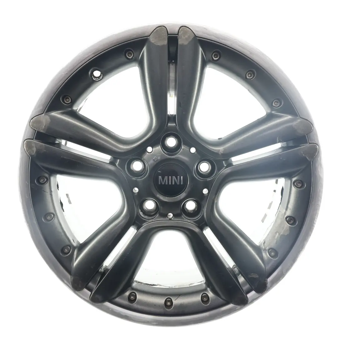 Mini R60 R61 Anthracite Wheel Alloy Rim 18" 7.5J ET:52 Double Spoke 127 - SKU 9804376-4 - Part number 9804376