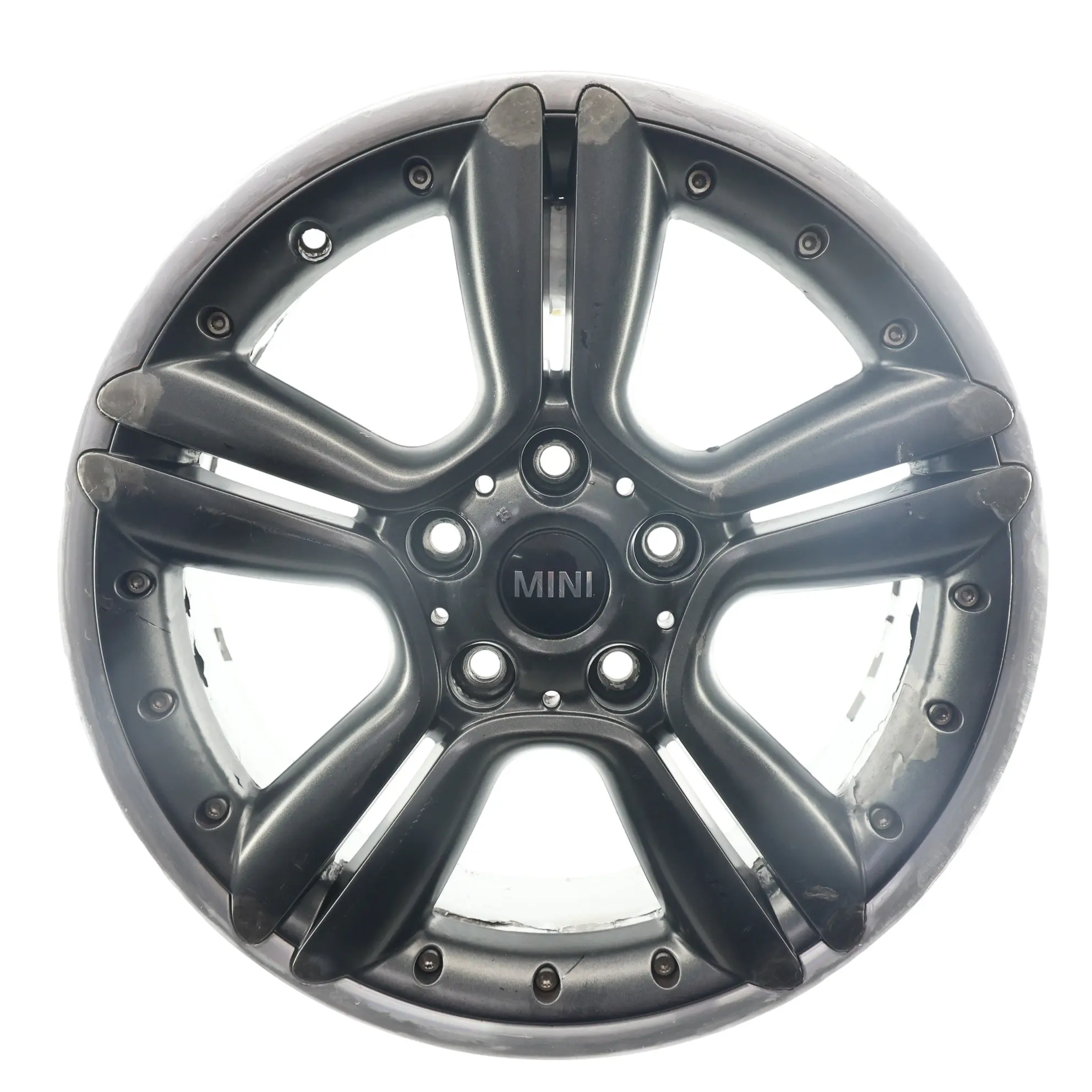 Mini R60 R61 Anthracite Wheel Alloy Rim 18" 7.5J ET:52 Double Spoke 127 9804376