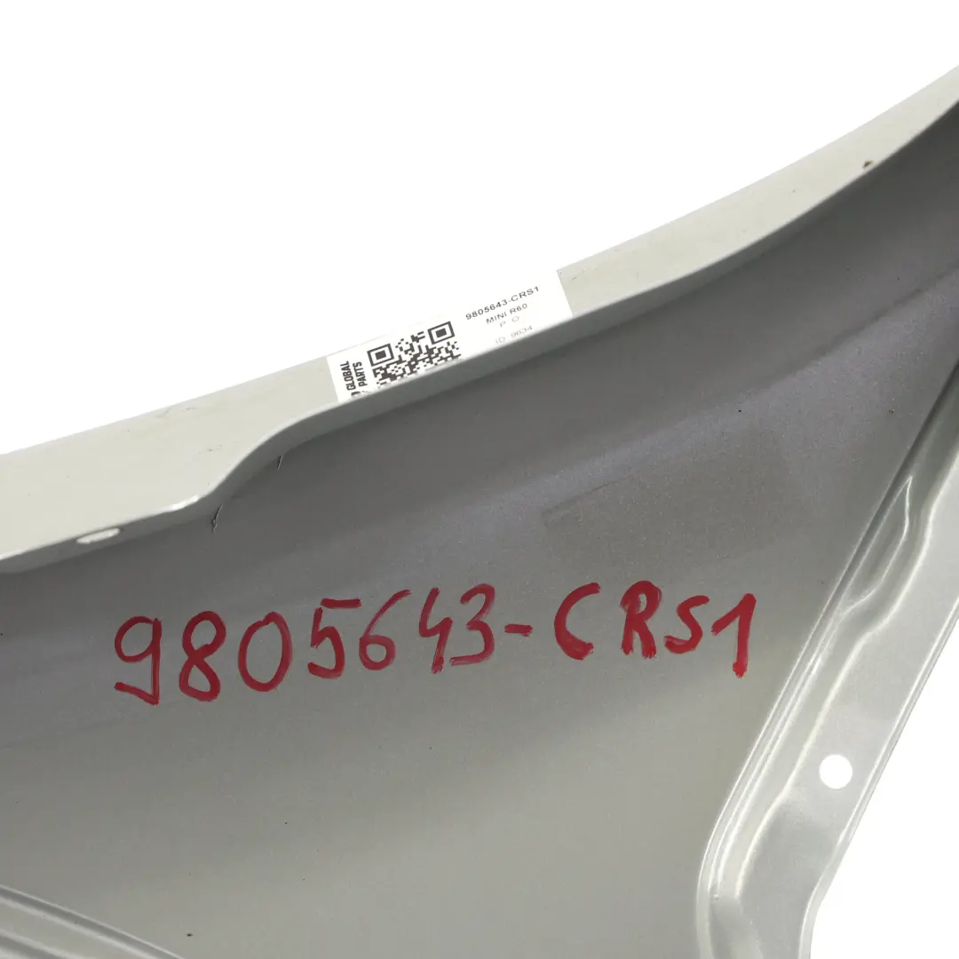 Mini R60 R61 Seitenverkleidung Kotflügel vorne links Crystal Silver Metallic B12 - SKU 9805643-CRS1 - Teilenummer 9805643