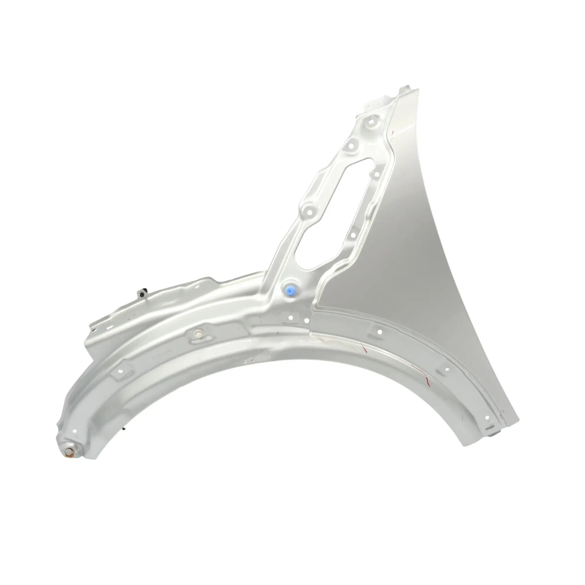 Mini R60 R61 Błotnik Lewy Przedni Crystal Silver Srebrny Metalik - B12