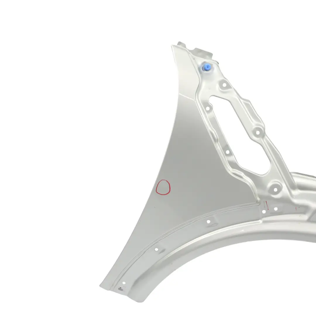 Guardabarros Lateral Delantero Ala Derecha Plata Cristal - B12 para Mini R60 R61 con número de pieza 9805644 Mini R60 R61 Guardabarros Lateral Delantero Ala Derecha Plata Cristal - B12 - SKU 9805644-CRS1 - Número de pieza 9805644