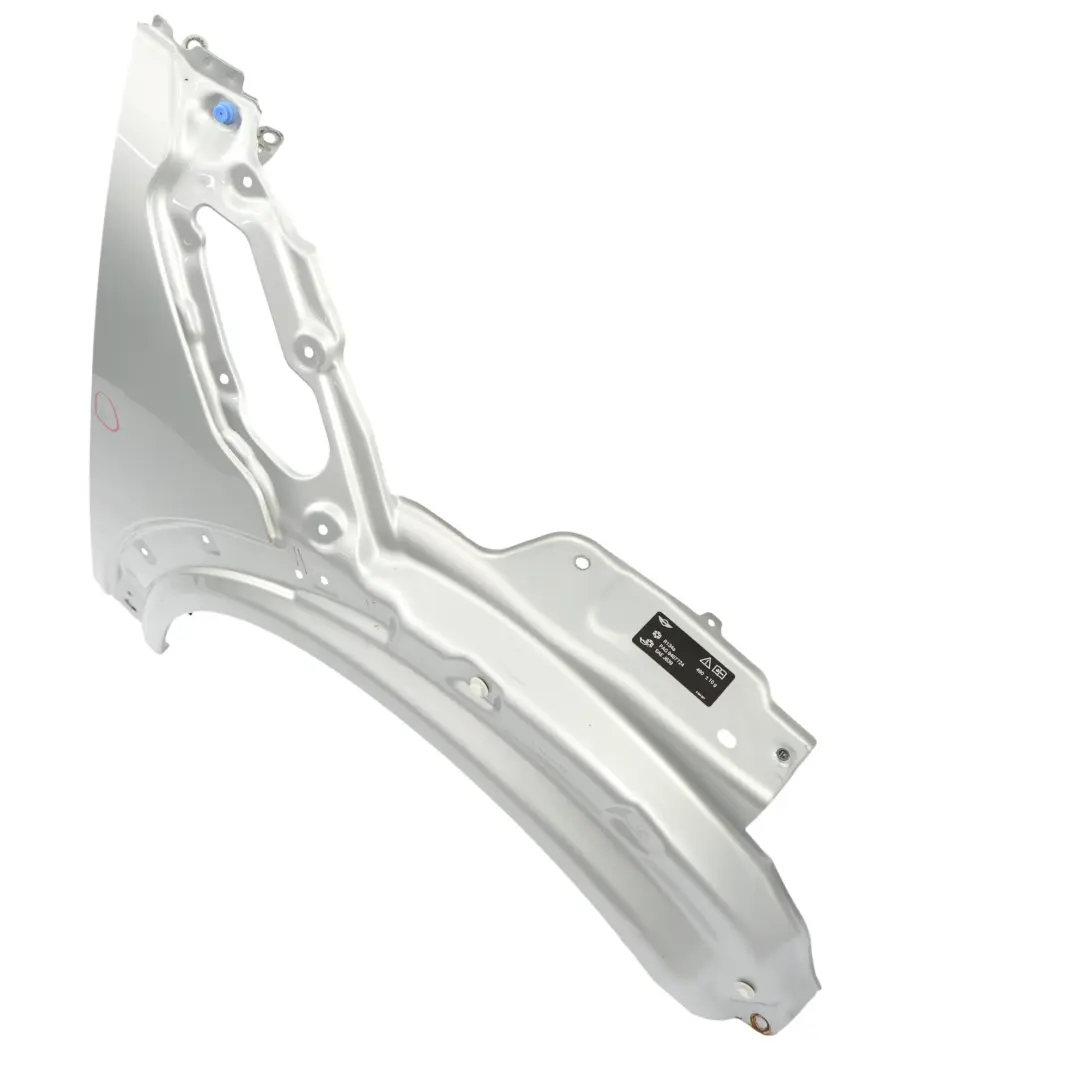 Mini R60 R61 Panneau latéral Aile avant droite Crystal Silver Metallic - B12 - SKU 9805644-CRS1 - Numéro de pièce 9805644