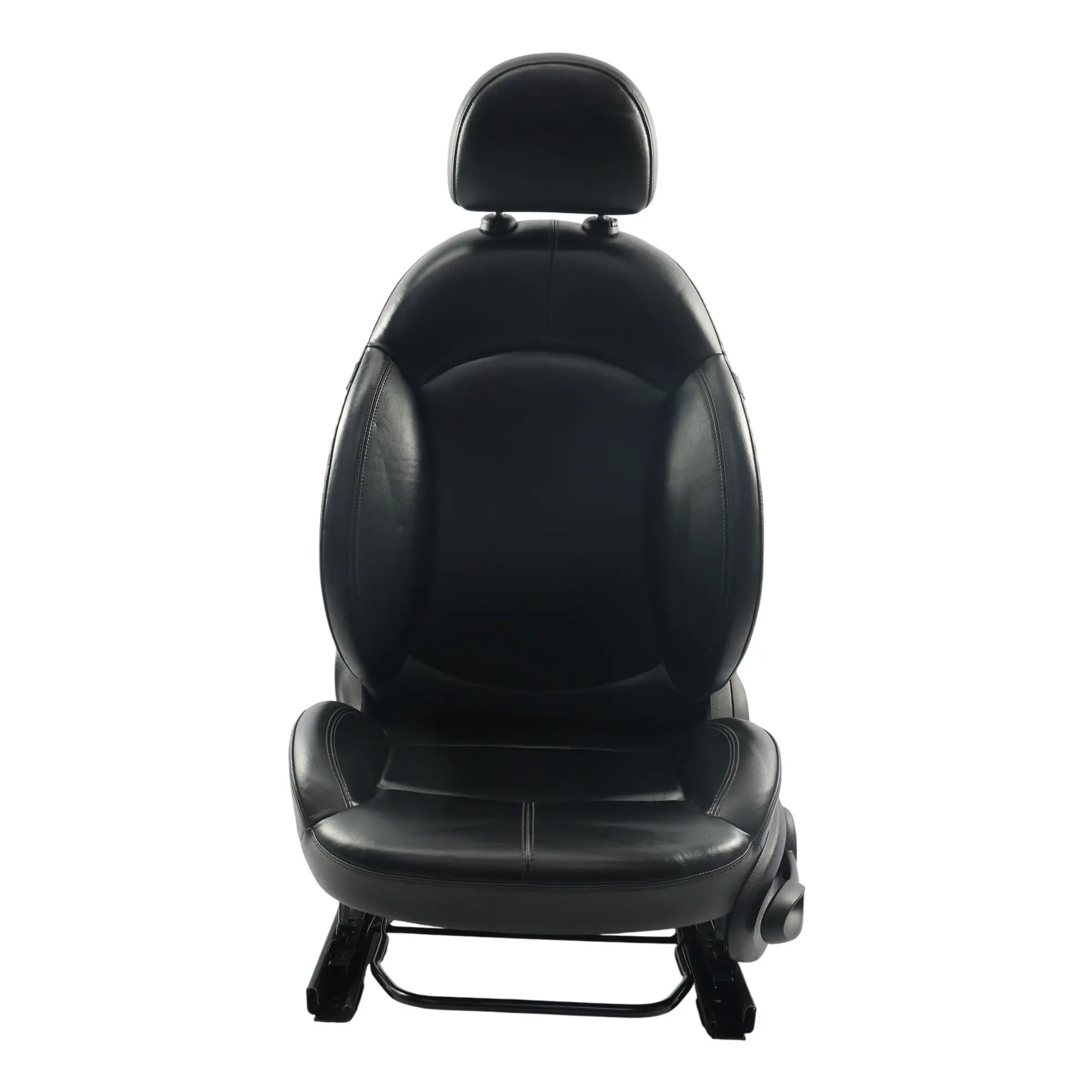 Mini Cooper R60 Sport Vordersitz Beheizt Links Leder Gravity Carbon Schwarz