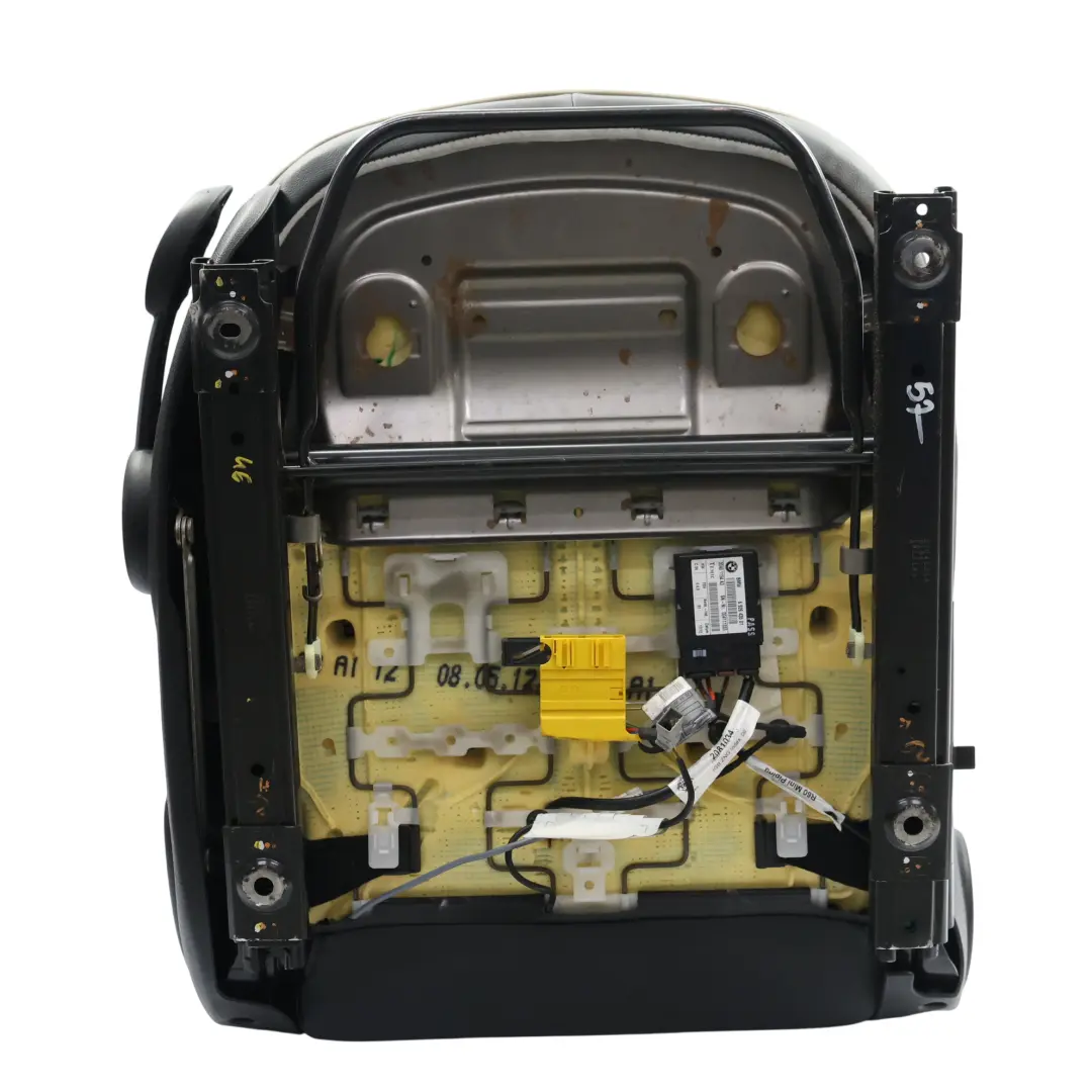 Fotel Sport Prawy Przód Grzany Skóra Czarna do Mini R60 Countryman o numerze 9806616 Mini R60 Countryman Fotel Sport Prawy Przód Grzany Skóra Czarna - SKU 9806616-1 - Numer Części 9806616