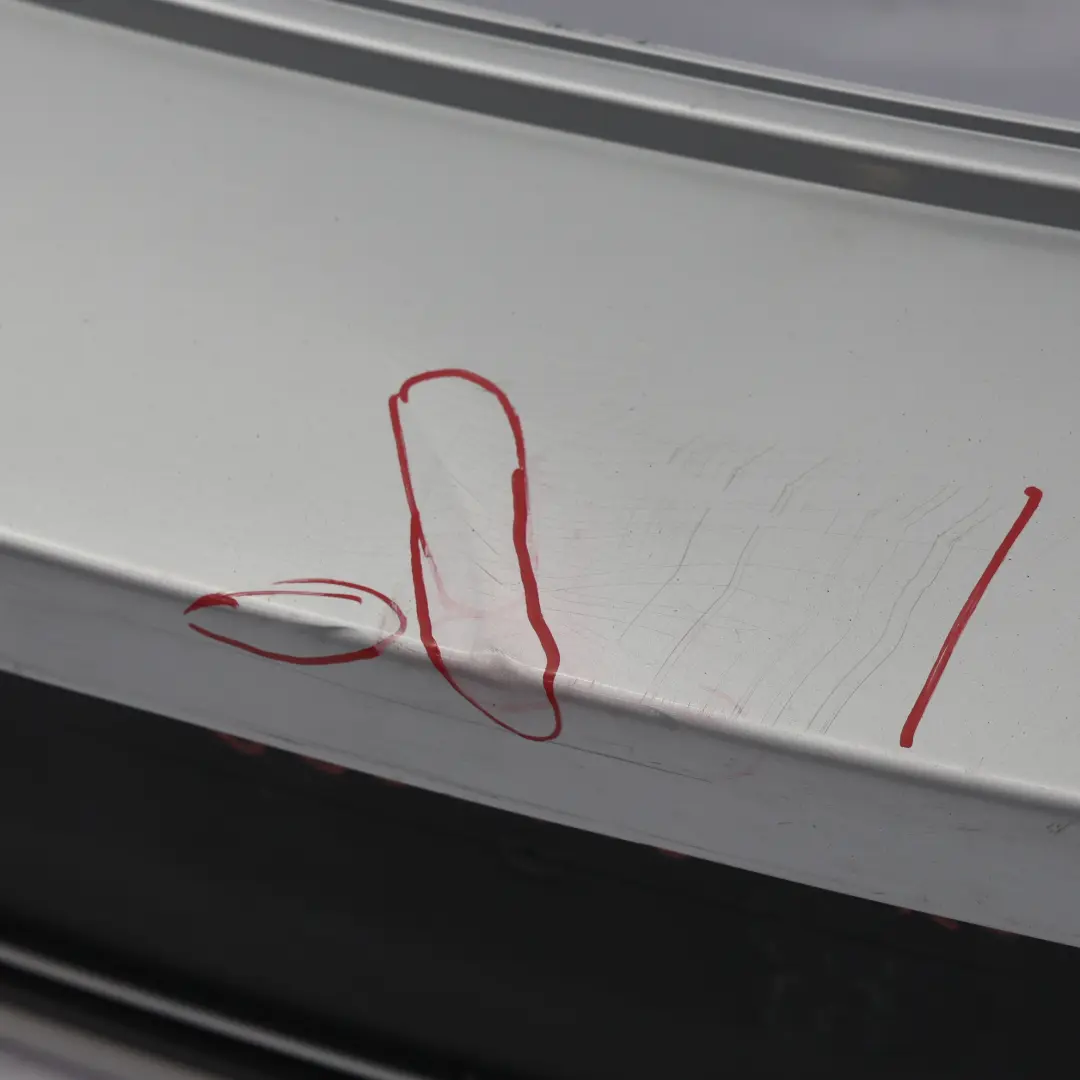 Mini Countryman R60 Rear Bumper Trim Panel Cover PDC Crystal Silver Metallic B12 - SKU 9806645-CRS1 - Part number 9806645