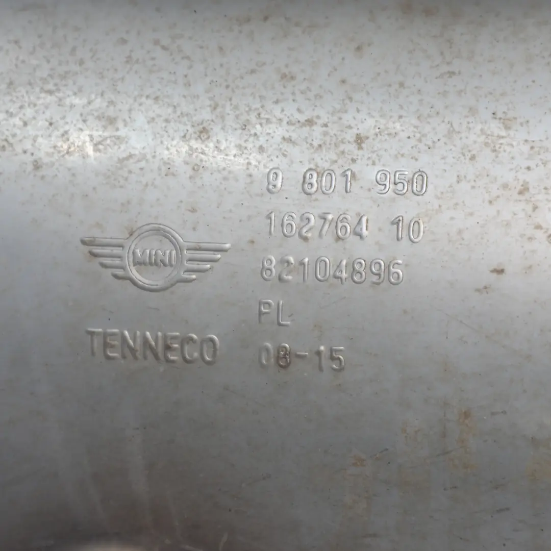 Exhaust System Silencer Pipe Back Box Single to Mini Countryman R60 Rear with Part number 9811089 Mini Countryman R60 Rear Exhaust System Silencer Pipe Back Box Single - SKU 9811089 - Part number 9811089