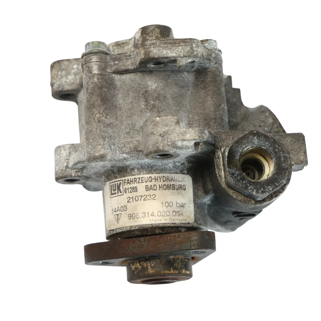 Steering Pump 3.6 Petrol 99631402005 to Porsche Cayman 987 Carrera 996 Power with Part number 99631405002 Porsche Cayman 987 Carrera 996 Power Steering Pump 3.6 Petrol 99631402005 - SKU 99631405002 - Part number 99631405002