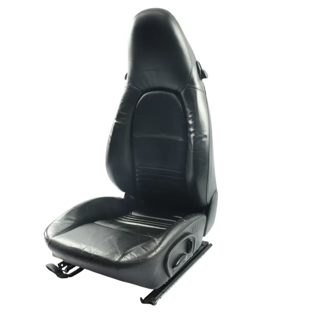 Asiento Delantero Cuero Negro Izquierdo para Porsche 911 Carrera 996 con número de pieza 99652199302 Porsche 911 Carrera 996 Asiento Delantero Cuero Negro Izquierdo - SKU 99652199302-3 - Número de pieza 99652199302