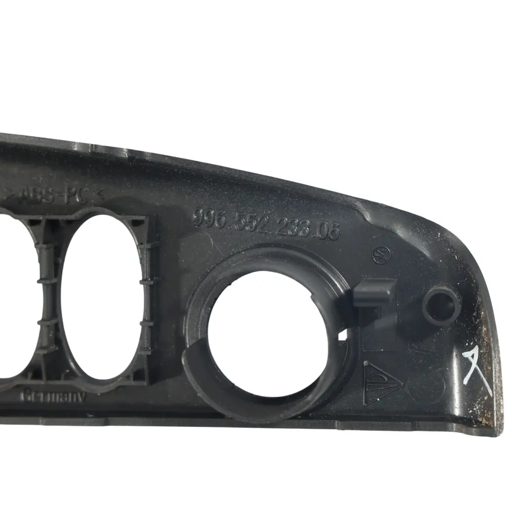 Porsche Boxster 986 Interruttore Centrale Cruscotto Trim - SKU 99655223306 - Numero di parte 99655223306