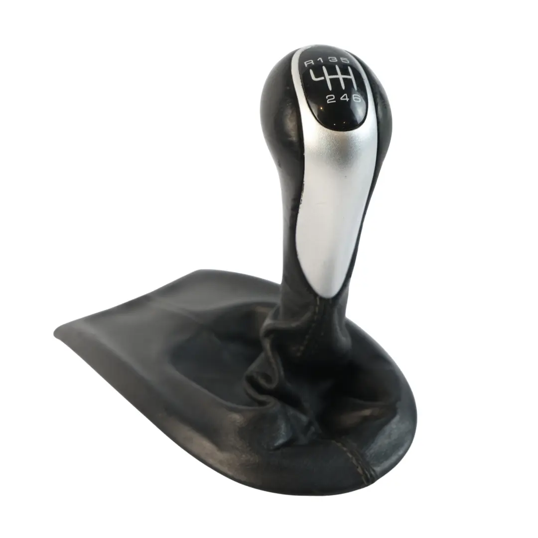 Porsche Boxster 986 Schaltknauf Schalthebel Schwarz Leder 6 Gang - SKU 99655265501-1 - Teilenummer 99655265501