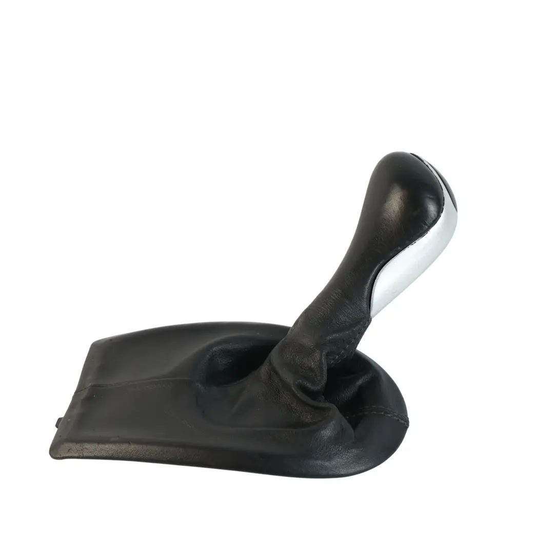 Pomo Palanca Cambios Negro Cuero 6 Velocidades para Porsche Boxster 986 con número de pieza 99655265501 Porsche Boxster 986 Pomo Palanca Cambios Negro Cuero 6 Velocidades - SKU 99655265501-1 - Número de pieza 99655265501