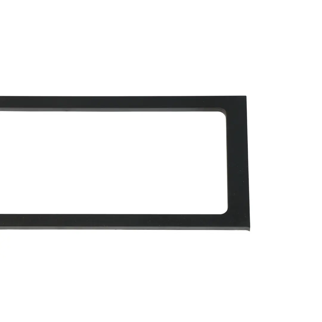 Heater Console Trim Frame Surround Cover Black to Porsche Carrera 996 with Part number 99655267701 Porsche Carrera 996 Heater Console Trim Frame Surround Cover Black - SKU 99655267701 - Part number 99655267701