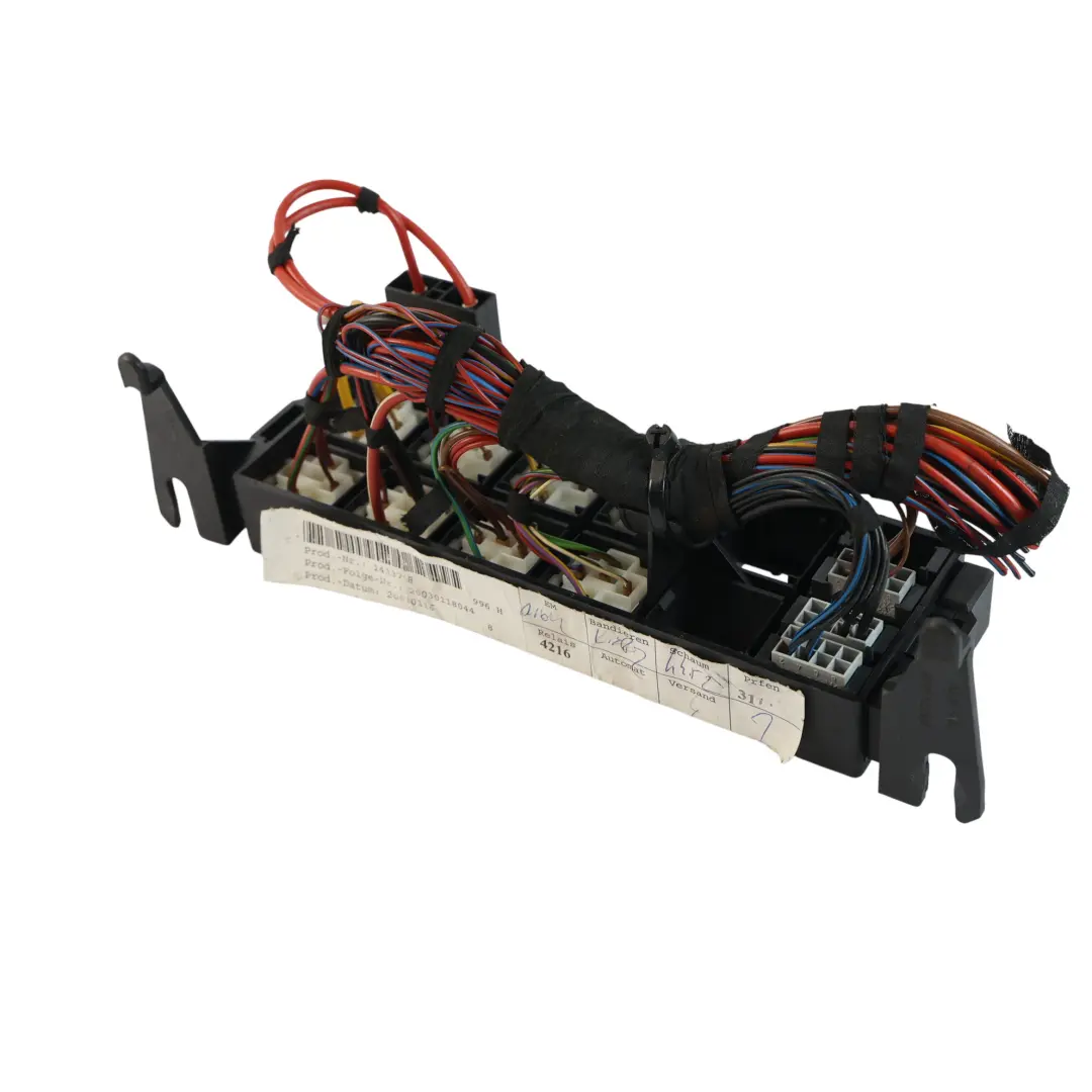 Caja Fusibles Relés Bloque Montaje 9603 para Porsche 911 986 996 con número de pieza 99661011100 Porsche 911 986 996 Caja Fusibles Relés Bloque Montaje 9603 - SKU 99661011100 - Número de pieza 99661011100