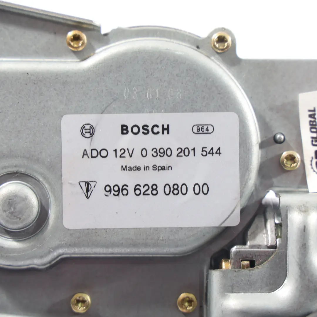 Porsche Carrera 996 Moteur Essuie-Glace Arrière Unité - SKU 99662808000 - Numéro de pièce 99662808000