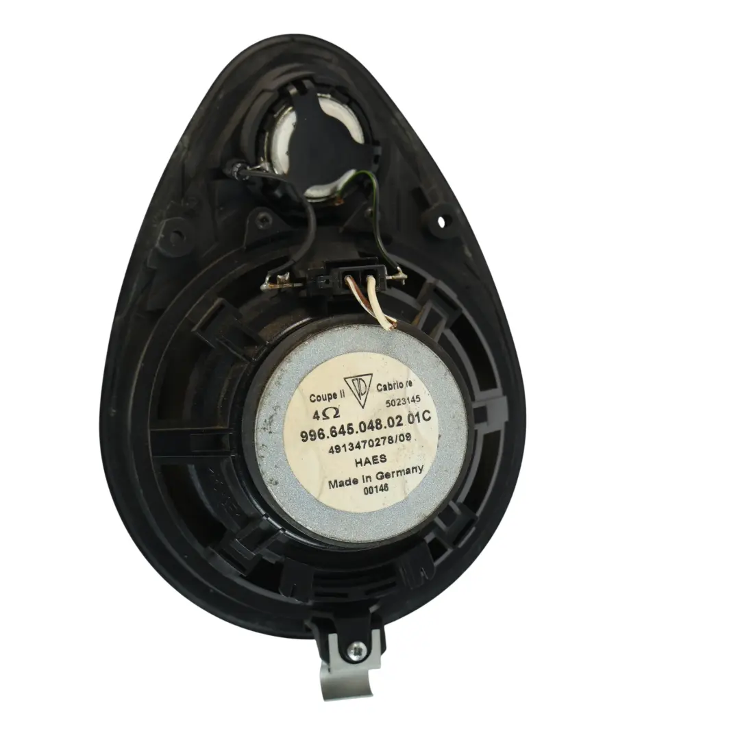 Haut-Parleur Porte Arrière Gauche Droite pour Porsche 911 996 Carrera à propos du numéro de pièce 99664504802 Porsche 911 996 Carrera Haut-Parleur Porte Arrière Gauche Droite - SKU 99664504802 - Numéro de pièce 99664504802