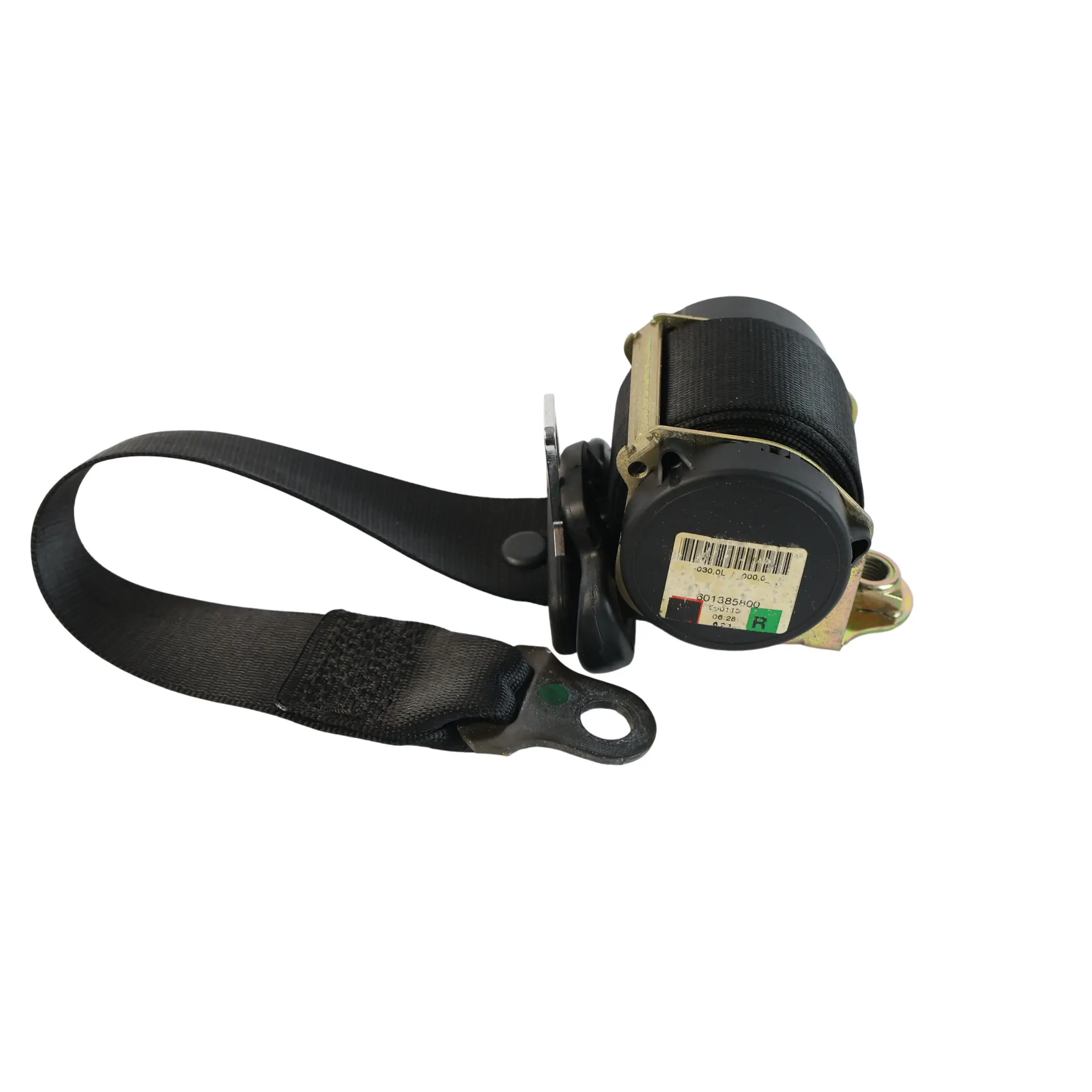 Porsche Carrera 996 Coupe Seat Belt Black Rear Right O/S 99680303608