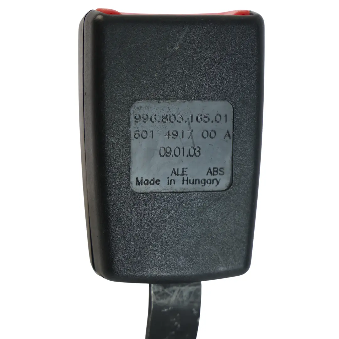 Tylna Lewa Klamra Zapięcia Pasa do Porsche 911 996 997 o numerze 99680316501 Porsche 911 996 997 Tylna Lewa Klamra Zapięcia Pasa - SKU 99680316501 - Numer Części 99680316501