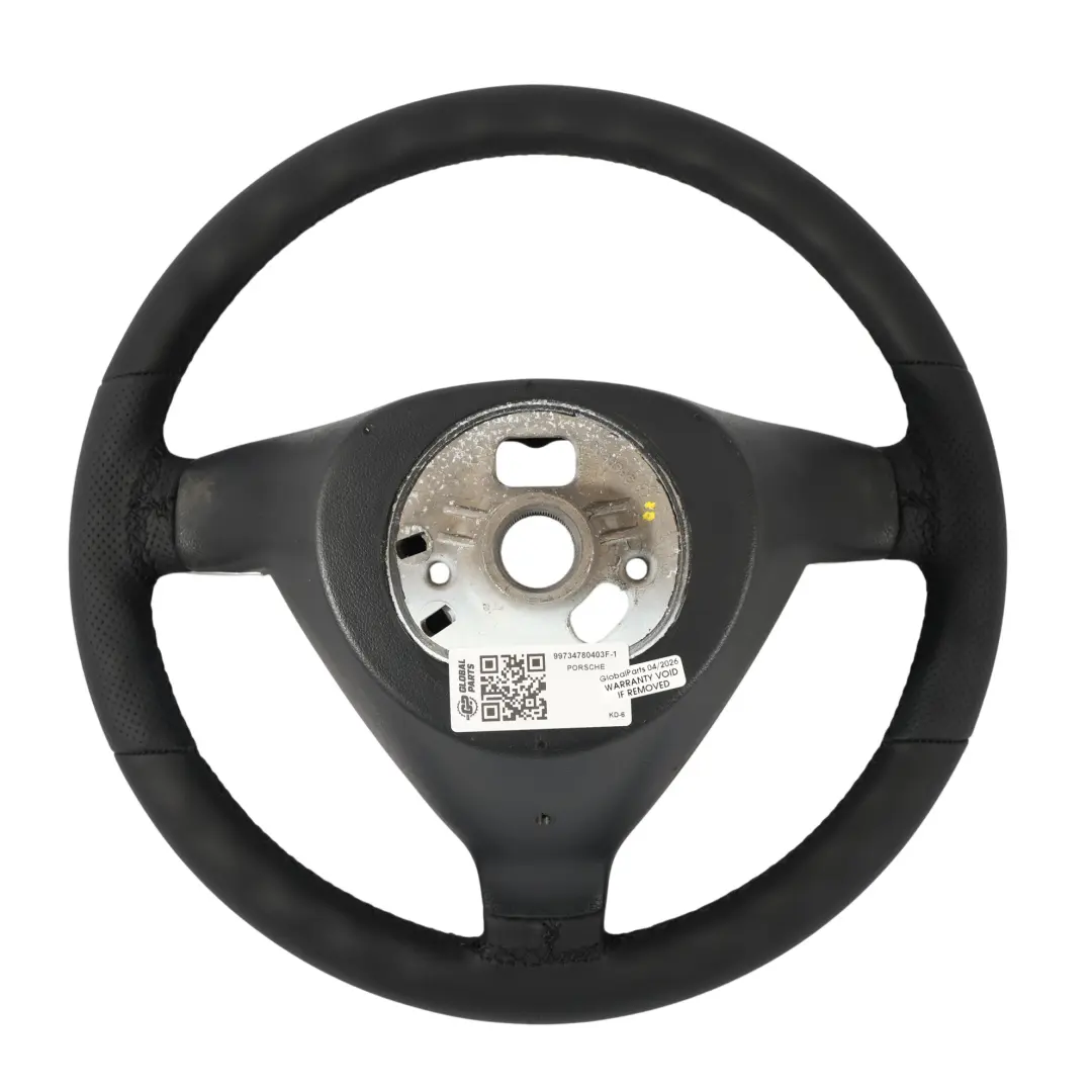 Steering Wheel NEW Black Leather 99734780403 to Porsche Boxster 987 997 with Part number 99734780403F Porsche Boxster 987 997 Steering Wheel NEW Black Leather 99734780403 - SKU 99734780403F-1 - Part number 99734780403F