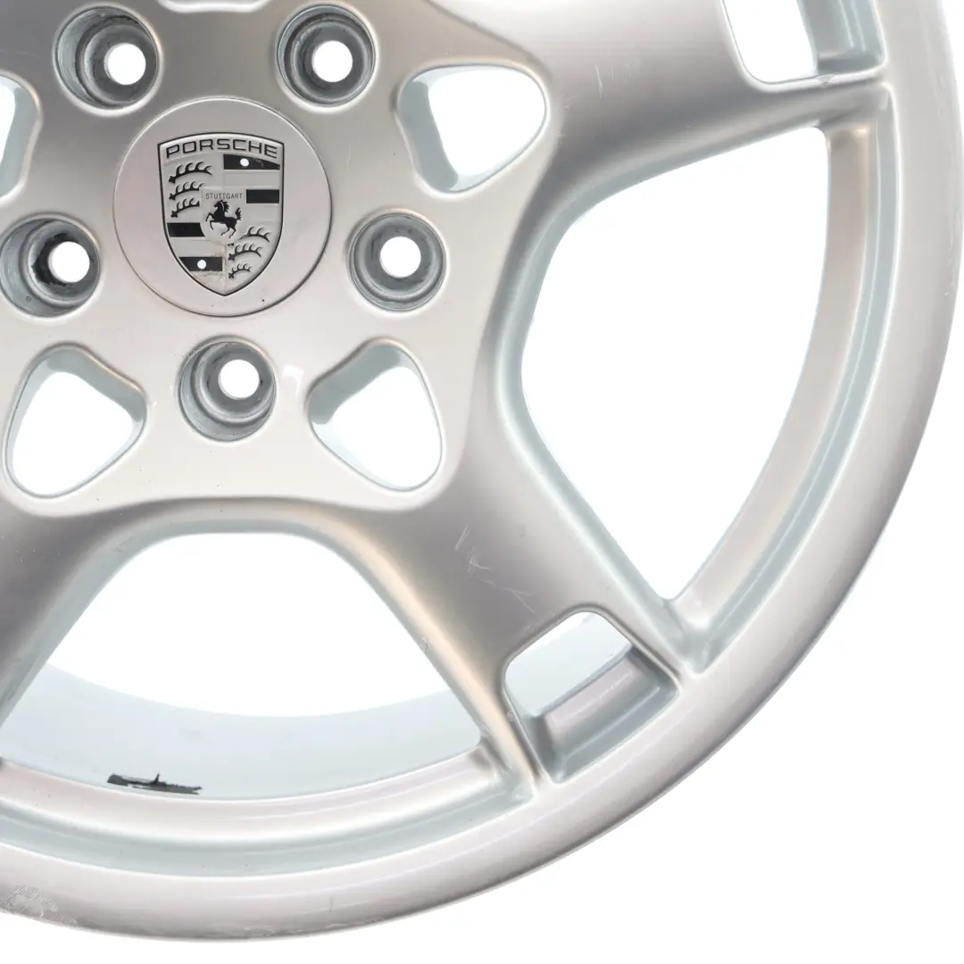 Felge Alu Silber 19" 11J ET:67 Stern Speiche für Porsche Carrera 997 mit Teilenummer 99736216201 Porsche Carrera 997 Felge Alu Silber 19" 11J ET:67 Stern Speiche - SKU 99736216201-1 - Teilenummer 99736216201