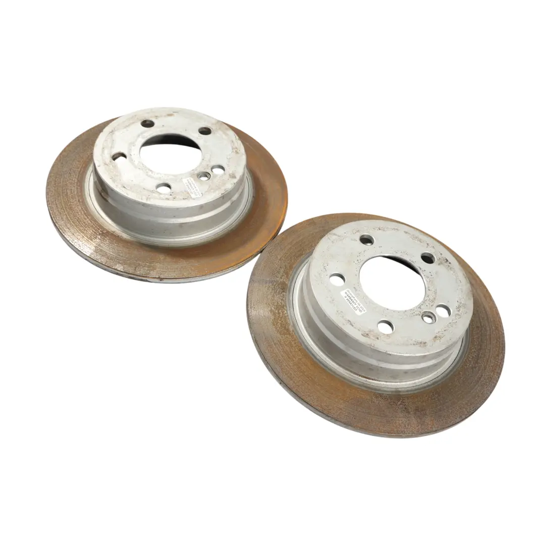 Dischi Freno Asse Posteriore Sinistro Destro SET X2 per Mercedes W204 con numero di parte A0004231312 Mercedes W204 Dischi Freno Asse Posteriore Sinistro Destro SET X2 - SKU A0004231312 - Numero di parte A0004231312