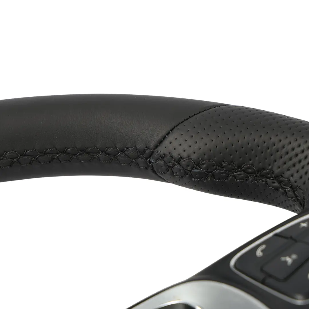 Mercedes W205 X253 Steering Wheel NEW Black Leather Paddle Shift - SKU A0004601803-2 - Part number A0004601803
