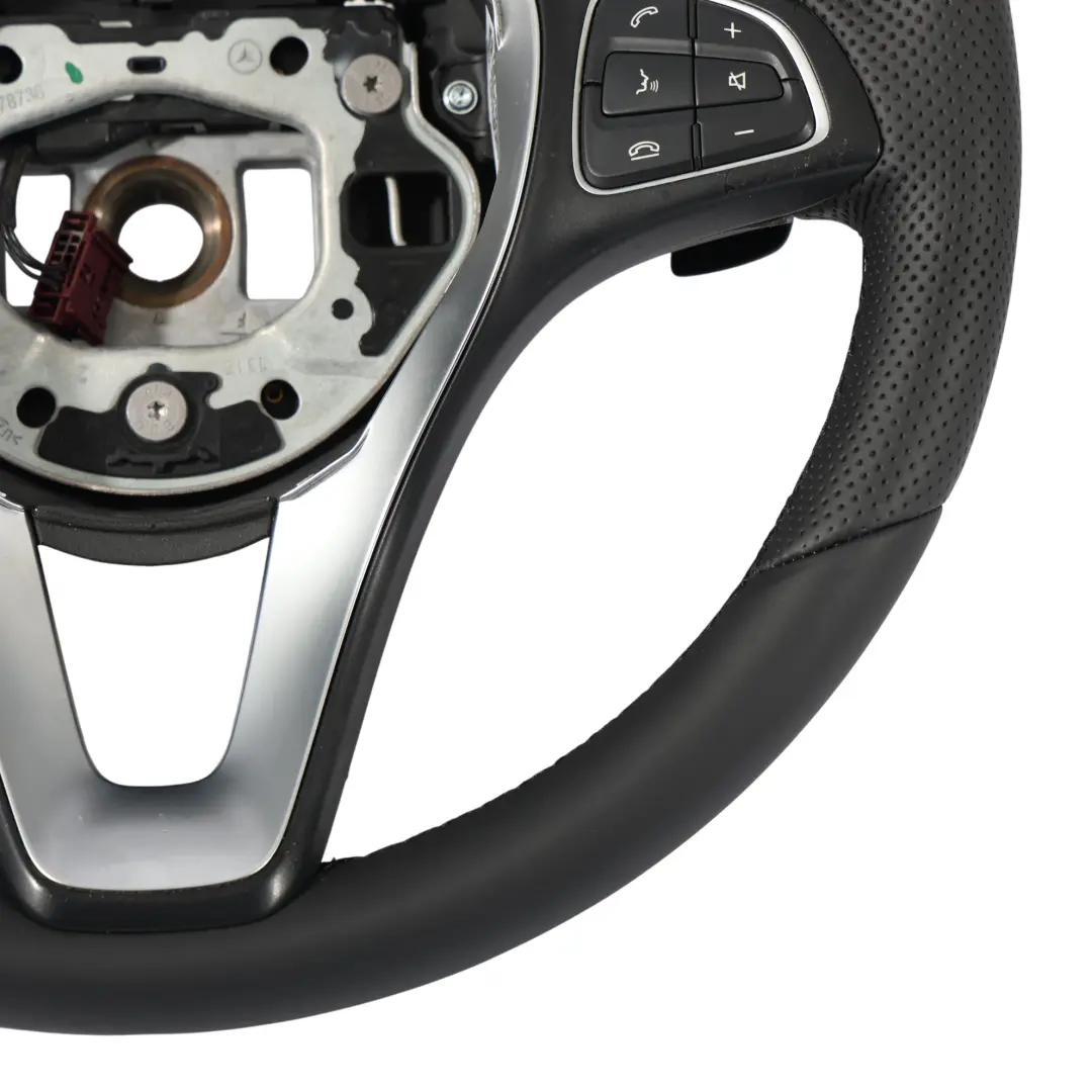 NUOVO In Pelle Nera Cambio al Volante per Mercedes W205 X253 Volante con numero di parte A0004601803 Mercedes W205 X253 Volante NUOVO In Pelle Nera Cambio al Volante - SKU A0004601803-2 - Numero di parte A0004601803