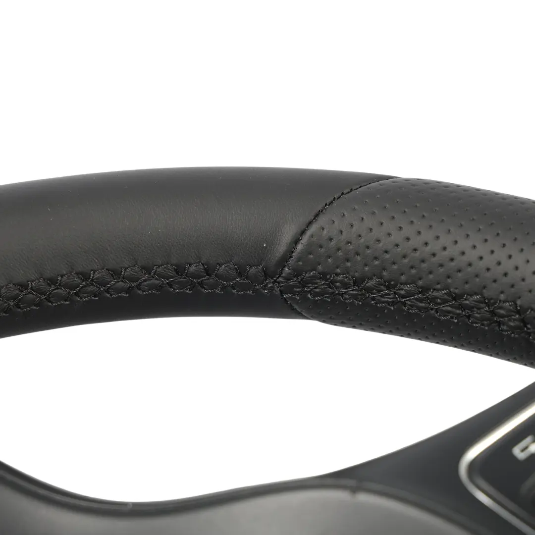 Mercedes W205 Steering Wheel NEW Black Leather Multifunction - SKU A0004604903-2 - Part number A0004604903