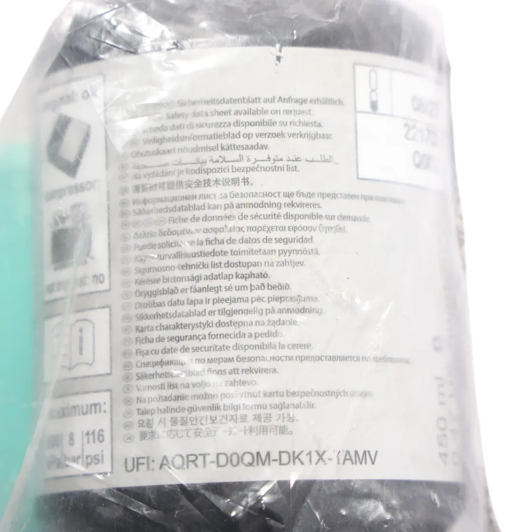 Conteneur Scellant Pneu Tirefit pour Mercedes W205 W213 W247 à propos du numéro de pièce A0005836503 Mercedes W205 W213 W247 Conteneur Scellant Pneu Tirefit - SKU A0005836503 - Numéro de pièce A0005836503