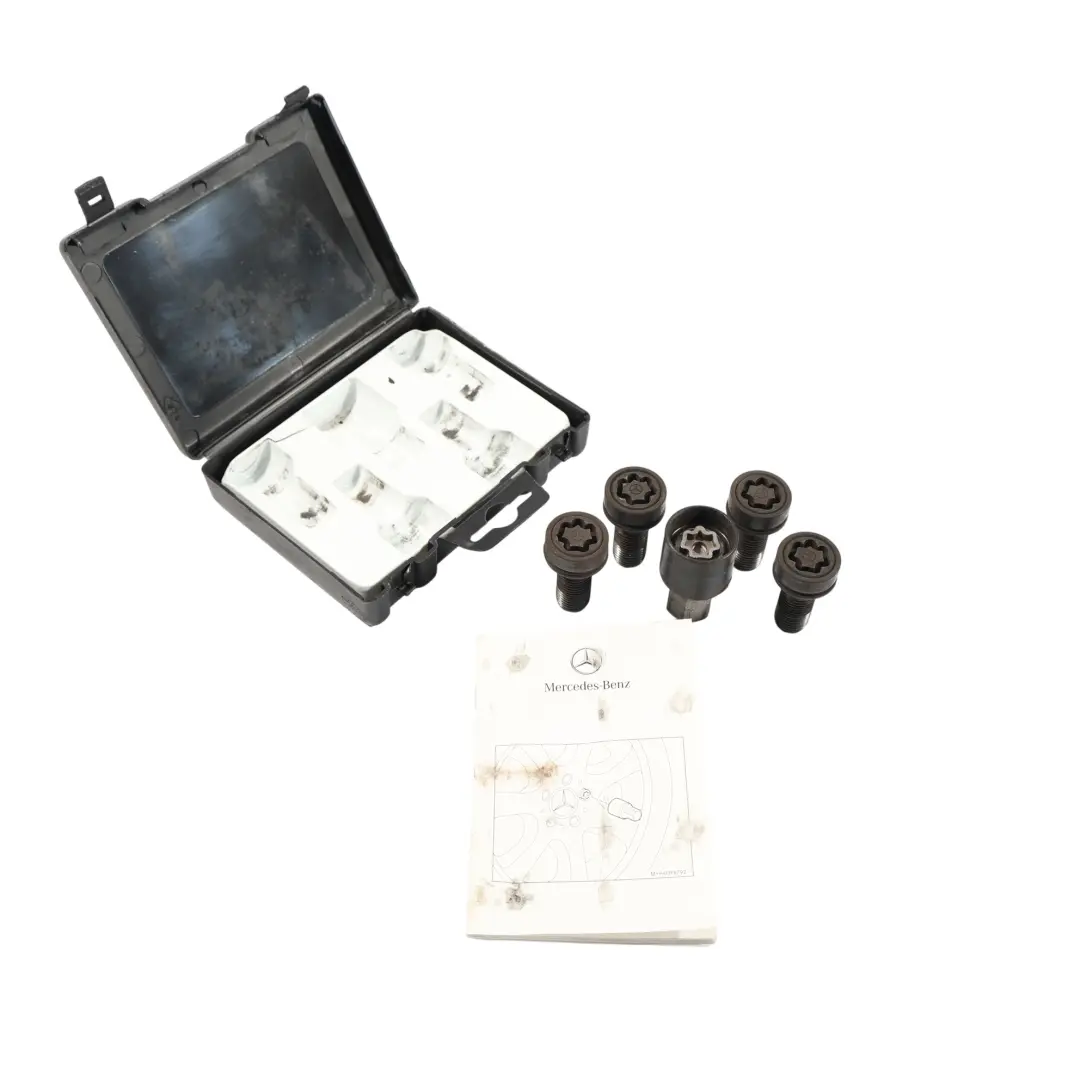 Boulons Sécurité Mercedes W176 W204 W205 Boulons Roue Arrière Set pour à propos du numéro de pièce A0019901607 Boulons Sécurité Mercedes W176 W204 W205 Boulons Roue Arrière Set - SKU A0019901607-7 - Numéro de pièce A0019901607